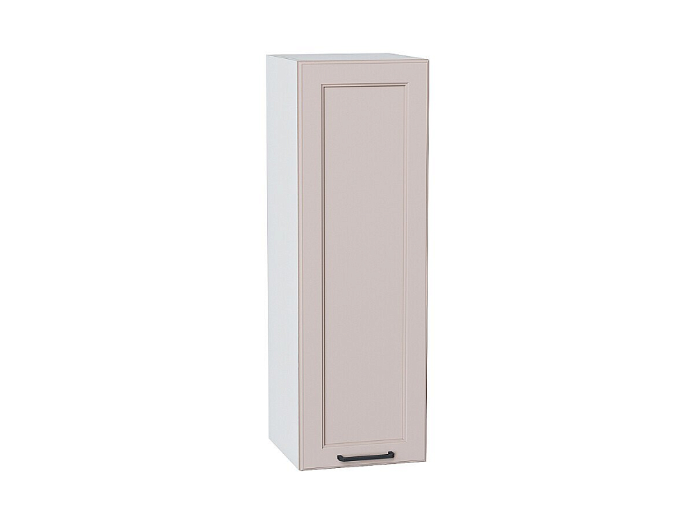 Шкаф верхний с 1-ой дверцей Барселона (920х300х324) Белый/Кашемир