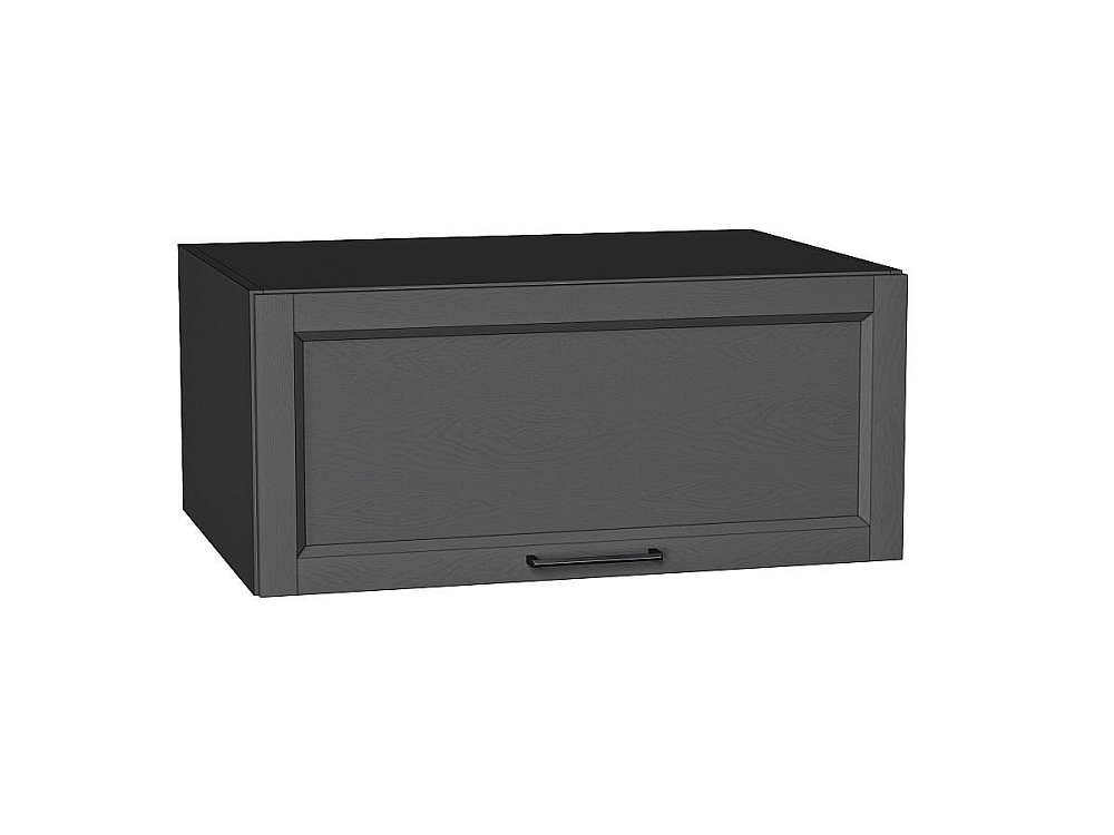 Шкаф верхний горизонтальный глубокий Сканди (358х800х576) graphite/stormy silkwood