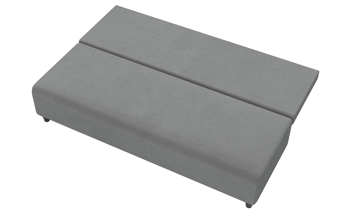 Роджерс М / Диван - кровать 3-х мест велюр parma 25 серый