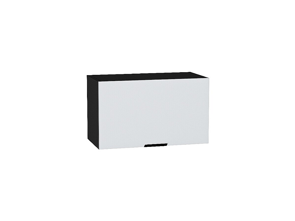 Шкаф верхний горизонтальный Евро (358х600х318) graphite/Белый