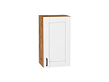 Шкаф верхний с 1-ой дверцей Лофт (716х400х320) Дуб Вотан/super white