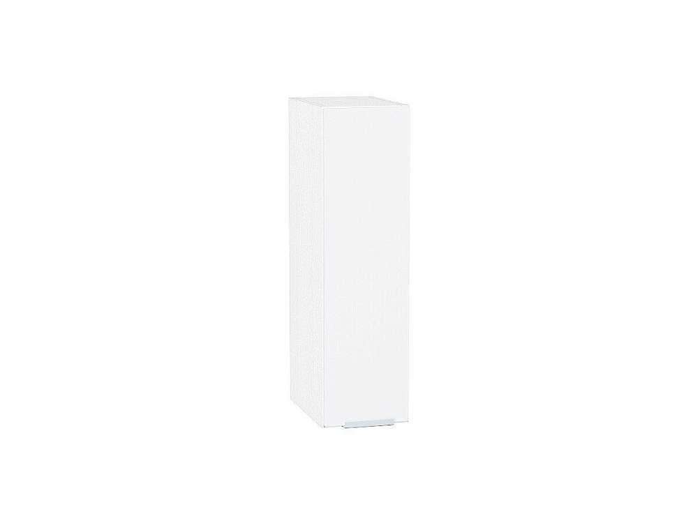 Шкаф верхний бутылочница Фьюжн (716х200х320) Белый/silky white