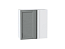 Шкаф верхний прямой угловой Сканди (716х700х345) Белый/Grey Softwood