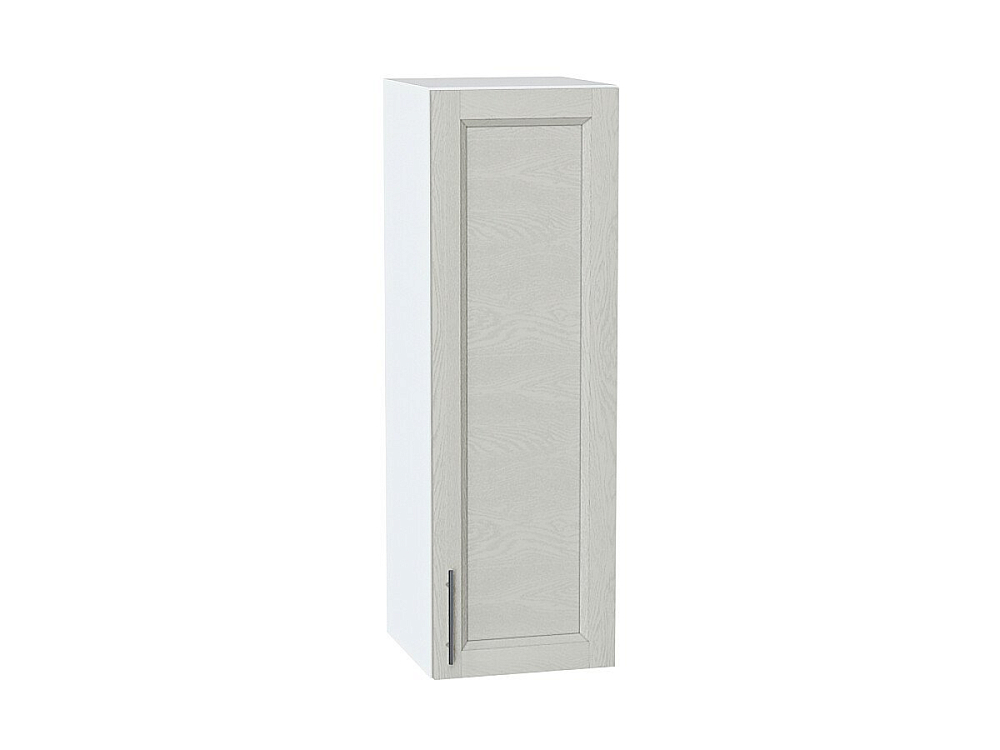Шкаф верхний с 1-ой дверцей Сканди (920х300х320) Белый/cappuccino softwood