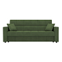 Луи / Диван - кровать 3-х местный (2 думки) велюр аватар форест 657
