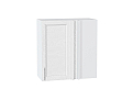 Шкаф верхний прямой угловой Сканди (716х700х345) Белый/white softwood