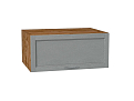 Шкаф верхний горизонтальный глубокий Сканди (358х800х576) Дуб Вотан/grey softwood