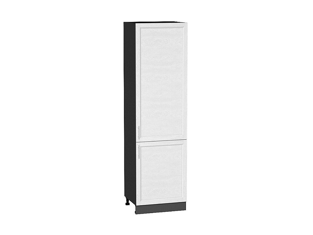 Шкаф пенал с 2-мя дверцами Сканди (2132х600х576) graphite/white softwood