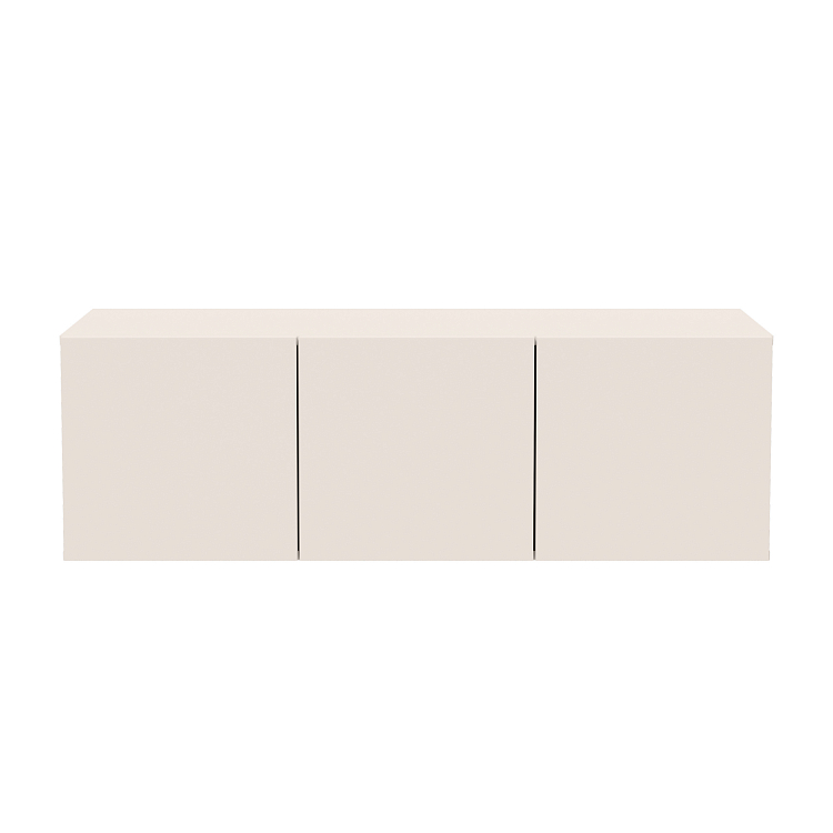 Тумба 95.05 Марко (3-х дв) меланж/ДВПО белый