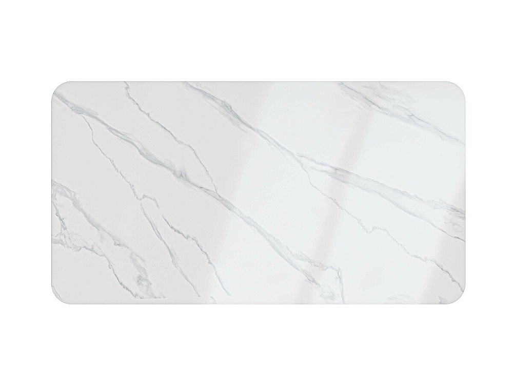 Столешница для стола Form-S2.2B white gloss marble